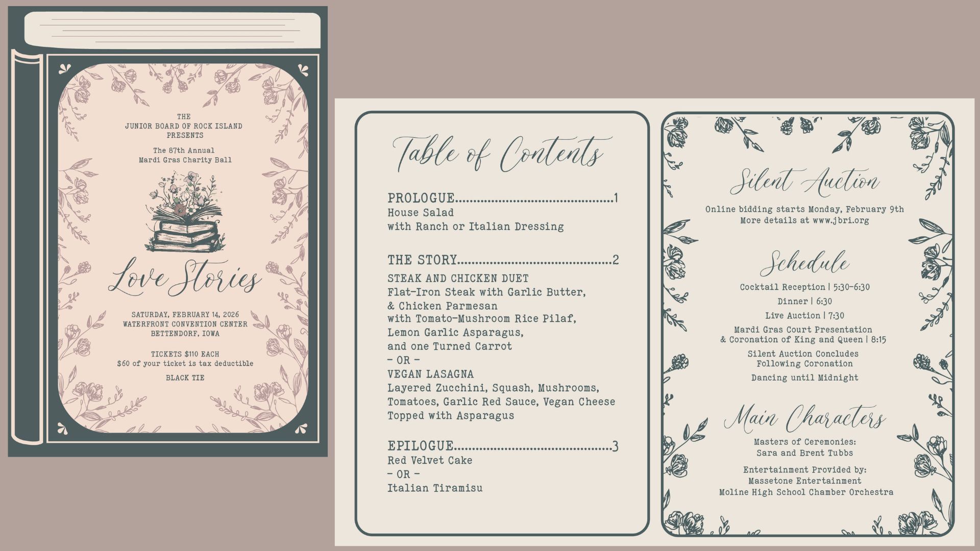 2025 Mardi Gras Ball logo